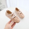 Set of Feet Leather Shoes for Toddler Girl