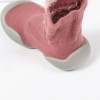 Baby Girls Animal Print High Top Knitted Sock Shoes