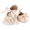 Baby Girls Bow Slip On Soft Sole Flat Shoes 