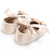 Baby Girls Bow Slip On Soft Sole Flat Shoes 