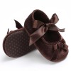 Baby Girls Bow Slip On Soft Sole Flat Shoes 