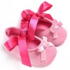 Baby Girls Bow Slip On Soft Sole Flat Shoes 