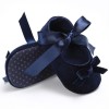 Baby Girls Bow Slip On Soft Sole Flat Shoes 