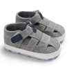 Baby Canvas Hollow Out Magic Tape Comfy Sandals Baby Shoes 