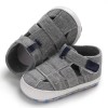Baby Canvas Hollow Out Magic Tape Comfy Sandals Baby Shoes 
