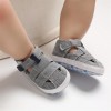Baby Canvas Hollow Out Magic Tape Comfy Sandals Baby Shoes 