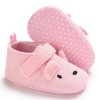 Baby Unisex Cartoon Magic Tape Flats Kids Shoes 