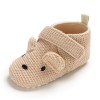 Baby Unisex Cartoon Magic Tape Flats Kids Shoes 