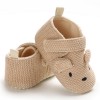 Baby Unisex Cartoon Magic Tape Flats Kids Shoes 