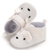Baby Unisex Cartoon Magic Tape Flats Kids Shoes 