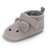 Baby Unisex Cartoon Magic Tape Flats Kids Shoes 
