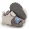 Baby Boys Cartoon Magic Tape Fur Warm Shoes Cheap Kid Shoes 
