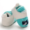 Baby Boys Cartoon Magic Tape Fur Warm Shoes Cheap Kid Shoes 
