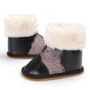 Baby Girls Casual Winter Fur Boots Cheap Kid Shoes 