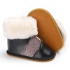 Baby Girls Casual Winter Fur Boots Cheap Kid Shoes 