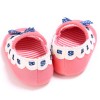 Baby Girls Elastic Band Bow Polka Dot Princess Flat Shoes