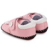 Baby Girls Flower Magic Tape Flats Shoes