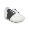 Baby Non-Slip Color Block Lace Up Sneakers Cheap Kid Shoes 