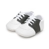 Baby Non-Slip Color Block Lace Up Sneakers Cheap Kid Shoes 