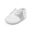 Baby Non-Slip Color Block Lace Up Sneakers Cheap Kid Shoes 
