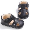 Baby PU Hollow-out Magic Tape Non-Slip Sandals Baby Shoes
