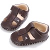 Baby PU Hollow-out Magic Tape Non-Slip Sandals Baby Shoes