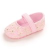 Baby Girls Solid Magic Tape Casual Girls Shoes 