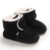 Baby Unisex Solid Magic Tape Snow Boots Kids Shoes