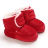 Baby Unisex Solid Magic Tape Snow Boots Kids Shoes