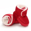 Baby Unisex Solid Magic Tape Snow Boots Kids Shoes