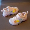 wholesale childrens clothing online Toddler Girl Heart-shape Print Velcro Sport Shoes 