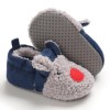 Set of Feet Thick Shoes for Baby Girl