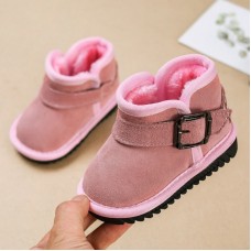 Baby Snow Boots, Baby Walking Shoes, Soft Soled Children's Plush And Thick Cotton Shoes, 0-1 Year Old, 2 Men's And Women's Autumn And Winter Seasons