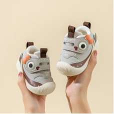 Autumn And Winter New Cotton Padded Walking Shoes For Men Soft Sole Anti Slip And Warm Baby Shoes For Women Cartoon Leisure Superfiber Children's Shoes Wholesale