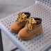 Autumn And Winter Baby Leather Boots With Plush Insulation, Cotton Shoes For Boys And Girls Martin Boots, Children's Short Boots, Snow Boots, One Piece Wholesale