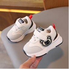 Baby Sports Shoes Autumn New Baby Soft Sole Walking Shoes 1-13 Year Old Girls Single Shoes Anti Slip Boys Shoes