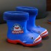 Fashionable And Cute Cartoon Children's Rain Shoes Plastic Anti Slip And Warm Plus Cotton Rain Shoes For Men And Women Outdoor Playing With Snow And Water Shoes